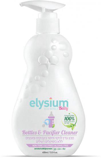 סבון טבעי לניקוי וחיטוי בקבוקים, מוצצים ומשאבות חלב 120 מ