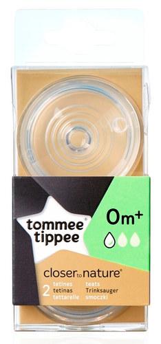 זוג פטמות 0+ הכי טבעי כמו אמא טומי טיפי Tommee Tippee