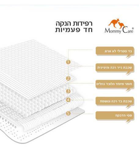 רפידות הנקה חד פעמיות MOMMY CARE מאמי קר