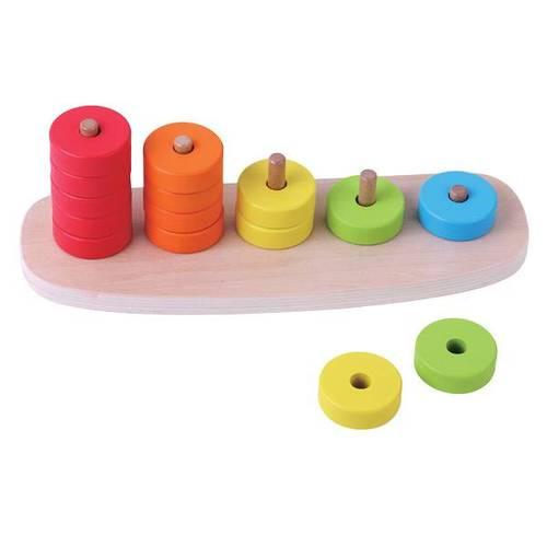 לוח פיט ספירת טבעות PIT TOYS פיט טויס 