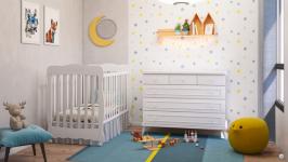חדר רוזה צבע לבן רהיטי טל טל רהיטי תינוקות