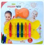 צבעי מים לאמבטיה PIT TOYS פיט טויס 