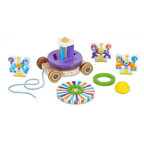 צעצוע משיכה קרוסלה Melissa&Doug מליסה ודאג