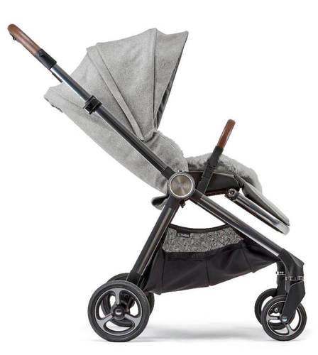 עגלת תינוק דו-כיוונית סטרדה Strada עם סל שכיבה - אפור בהיר ELEMENTAL מאמס אנד פאפס מאמאס אנד פאפאס