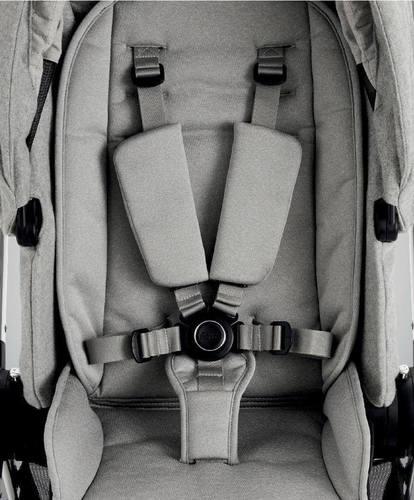 עגלת תינוק דו-כיוונית סטרדה Strada עם סל שכיבה - אפור בהיר ELEMENTAL מאמס אנד פאפס מאמאס אנד פאפאס