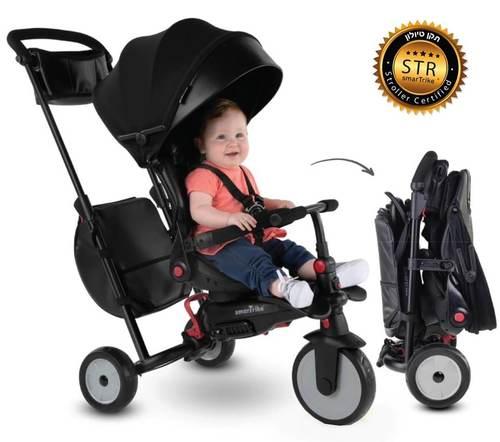 תלת אופן STR 7 שחור SMARTRIKE סמארטרייק