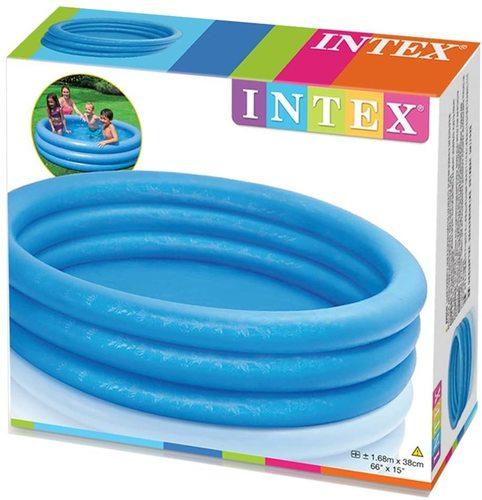 בריכה מתנפחת 3 קומות כחולה INTEX  אינטקס