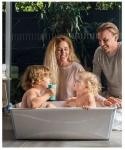 אמבטיה מתקפלת Flexi Bath XL לבן אפור STOKKE סטוקי