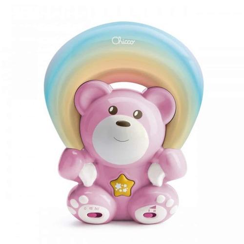 מנורת לילה דובי קשת בענן – Rainbow Bear ורוד CHICCO צ'יקו