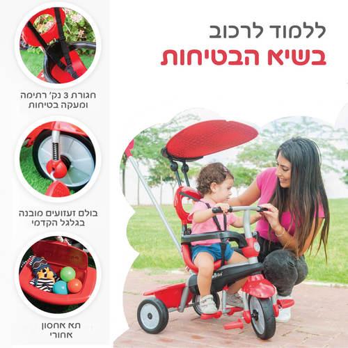 תלת אופן זום 4ב1 IAM