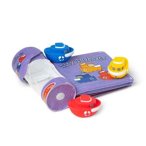 ספר אמבטיה עם צעצועי סירות MELISSA&DOUG מליסה ודאג