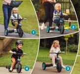 תלת אופן EXPLORER אקספלור 4ב-1 צבע טורקיז GLOBBER גלובר 