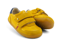 נעלי צעד ראשון RILEY צהוב חרדל CHARTREUSE+NAVY בובוקס BOBUX