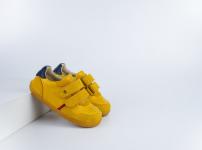 נעלי צעד ראשון RILEY צהוב חרדל CHARTREUSE+NAVY בובוקס BOBUX