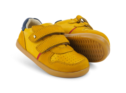 נעלי צעד שני RILEY צהוב חרדל BOBUX בובוקס