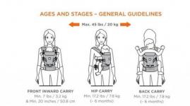 מנשא לתינוק אוורירי Adapt SoftFlex אדאפט סופטפלקס ONYX BLACK שחור ERGO BABY ארגו בייבי