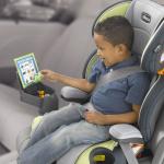 בוסטר קידפיט זיפ אייר Kidfit Zip Air אפור שחור CHICCO צ'יקו