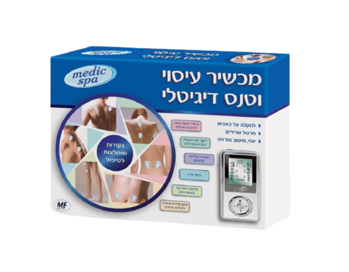 טנס דיגיטלי 4 אלקטרודות בעל 6 תוכניות MEDIC SPA מדיק ספא