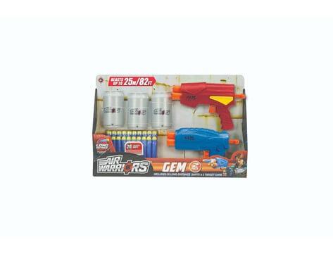 זוג אקדחים עם פחית אימון GEM אייר ווריורס 