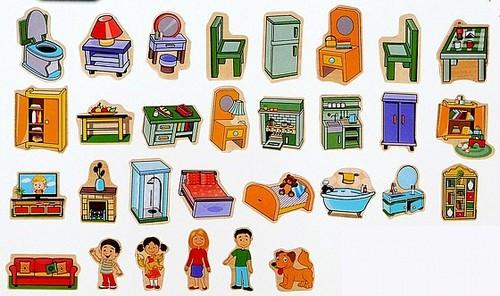 משחק מגנטים בבית שלנו PIT TOYS פיט טויס 