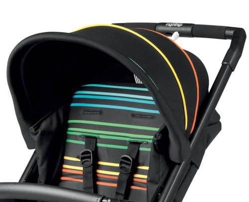 עגלת תינוק קלילה טק TAK צבע Rainbow צבעוני PEG PEREGO פג פרגו