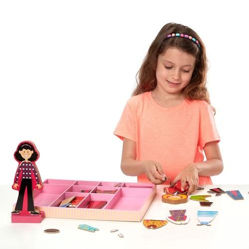 משחק הלבשה מגנטי כפול אבי ואמה Melissa&Doug מליסה ודאג