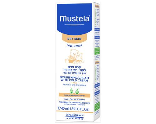  קרם לחות לפנים לסובלים מיובש ואדמומיות Mustela