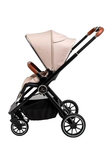 עגלת תינוק סיילו פרו CIELO Pro 2022 שלד שחור+ ריפוד שנהב + ידית שחורה SPORT LINE ספורט ליין