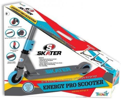 קורקינט PRO SCOOTER מקצועי צבע אדום SKATER