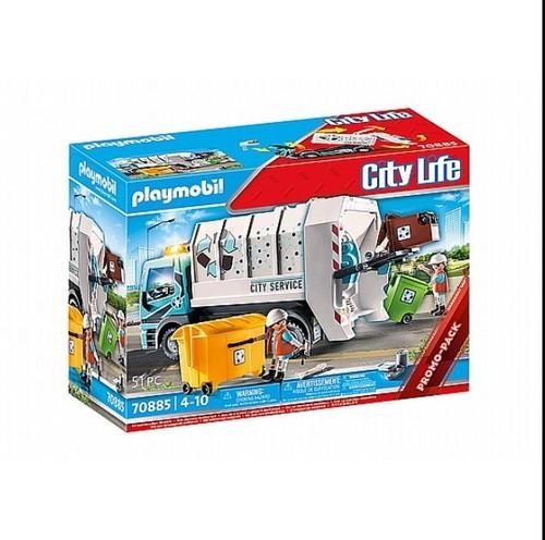 משאית מיחזור עירונית PLAYMOBIL דגם 70885 פליימוביל 