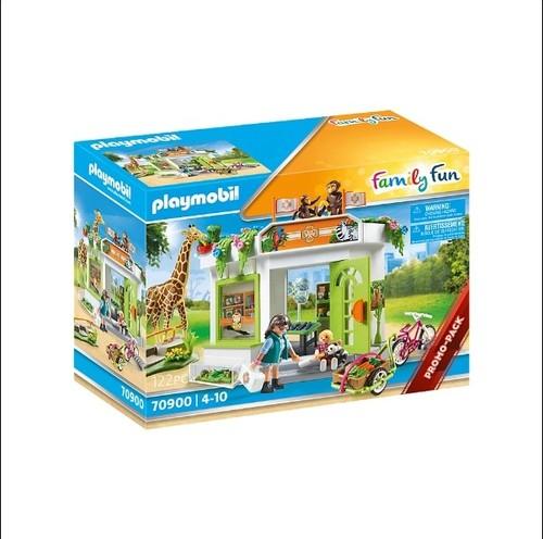 מרפאה וטרינירית בגן חיות PLAYMOBIL דגם 70900 פליימוביל 