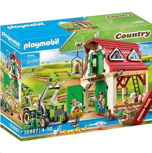 החיים בכפר: חווה וחיות משק PLAYMOBIL דגם 70887 פליימוביל 