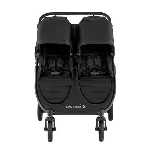 עגלת תאומים סיטי מיני ג’י טי 2 – City Mini® GT2 Double-שחור בייבי ג'וגר