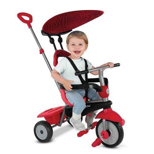 תלת אופן זום 4 ב - 1 אדום SMARTRIKE