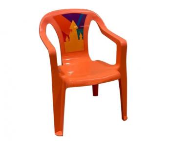 כיסא פלסטיק אפרסק נסיכות