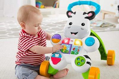 הליכון פעילות אורקולי 2 ב 1 זברה פישר פרייס fisher-price