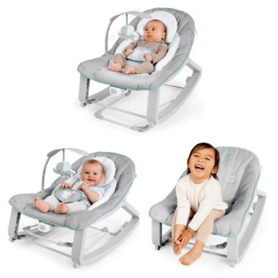 רוקר קוזי חמים ונעים 3 ב-1 הגדל עם ילדך אינג'ניוטי ingenuity מגיל לידה ועד משקל 18 ק