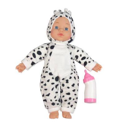 בובה עם תחפושת חיות ובקבוק - Soft Animal Doll With Bottle