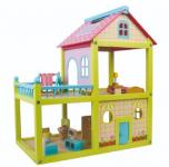 בית בובות איכותי מעץ מבית Pit Toys