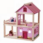 בית בובות איכותי מעץ מבית Pit Toys