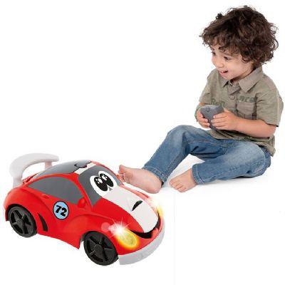 מכונית חיפושית עם שלט אדום לבן – Toys johnny coupe racing