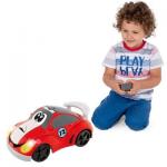 מכונית חיפושית עם שלט אדום לבן – Toys johnny coupe racing