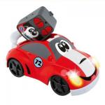 מכונית חיפושית עם שלט אדום לבן – Toys johnny coupe racing