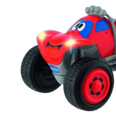 אוטו בילי + שלט הגה גלגלים גדולים - Billy Big Wheels