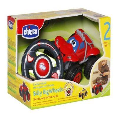 אוטו בילי + שלט הגה גלגלים גדולים - Billy Big Wheels