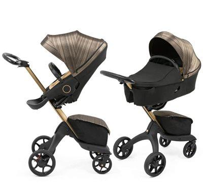 עגלת תינוק סטוקי אקספלורי Limited Edition Gold Stokke Xplory X