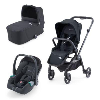 ערכת עגלה משולבת ריקרו סדנה – Sadena + סלקל Recaro Avan