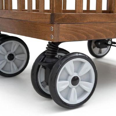 עגלול עץ COOPY BABY מתקפל עם גגון XXL, ואישור תקן ישראלי