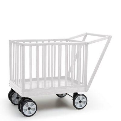 עגלול עץ COOPY BABY מתקפל עם גגון XXL, ואישור תקן ישראלי