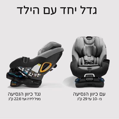 כיסא בטיחות סיטי טורן - ™Baby Jogger City Turn